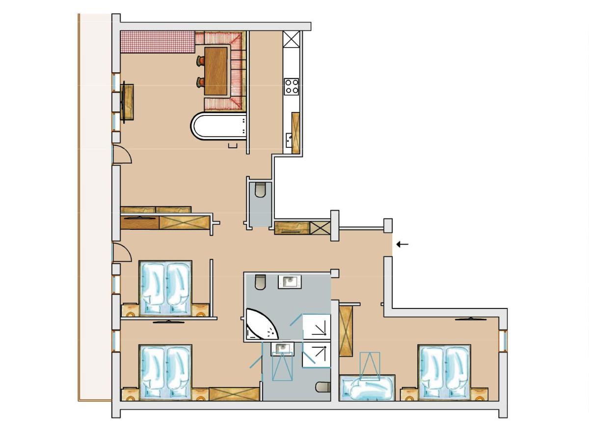 Appartementhaus Sonnenschein Mayrhofen Phòng bức ảnh