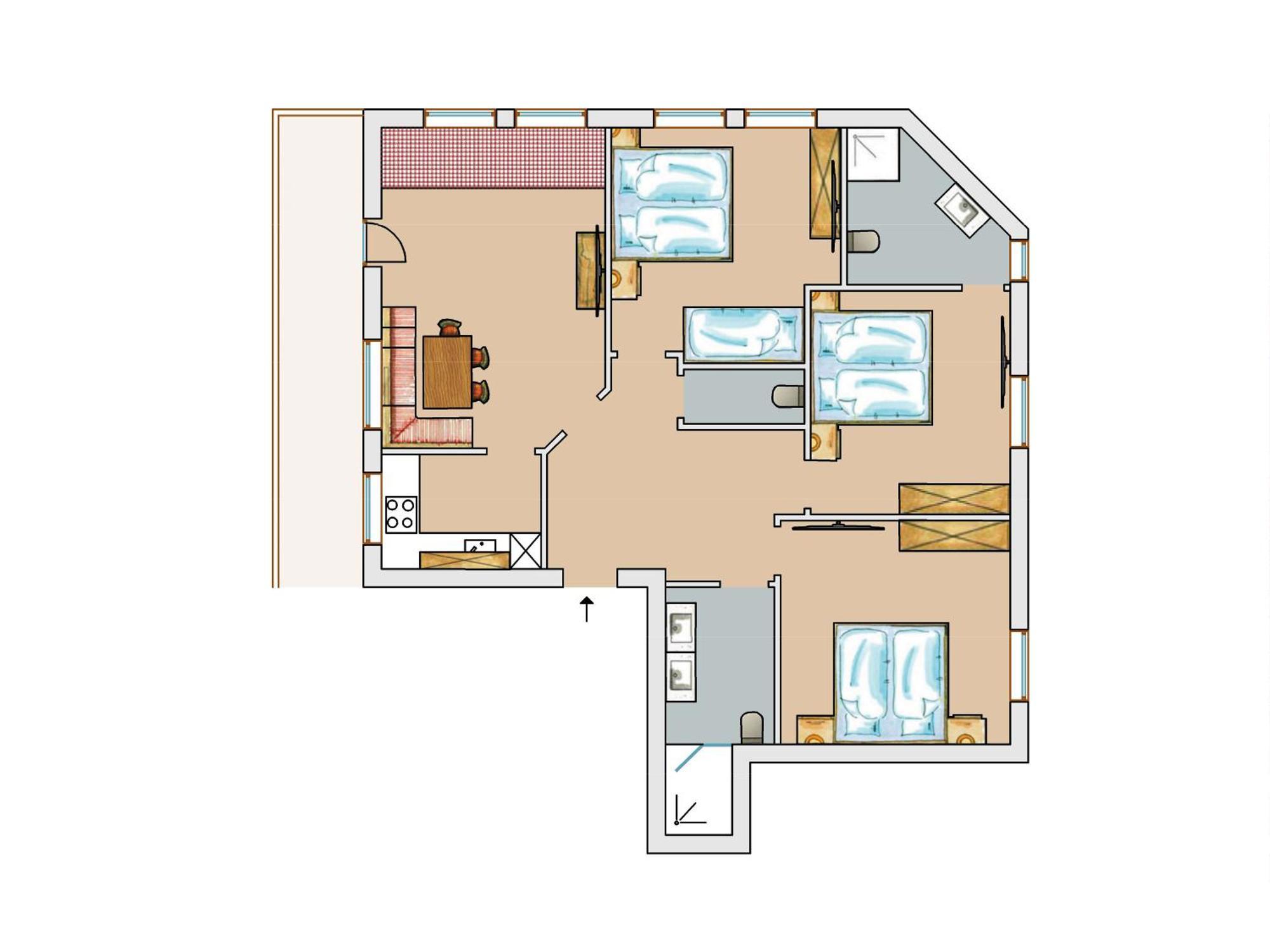 Appartementhaus Sonnenschein Mayrhofen Phòng bức ảnh